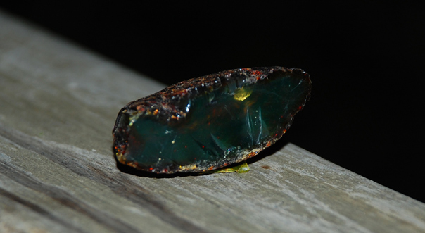 Blue amber is found only in DR